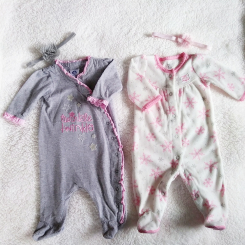 Baby girl's sleeper